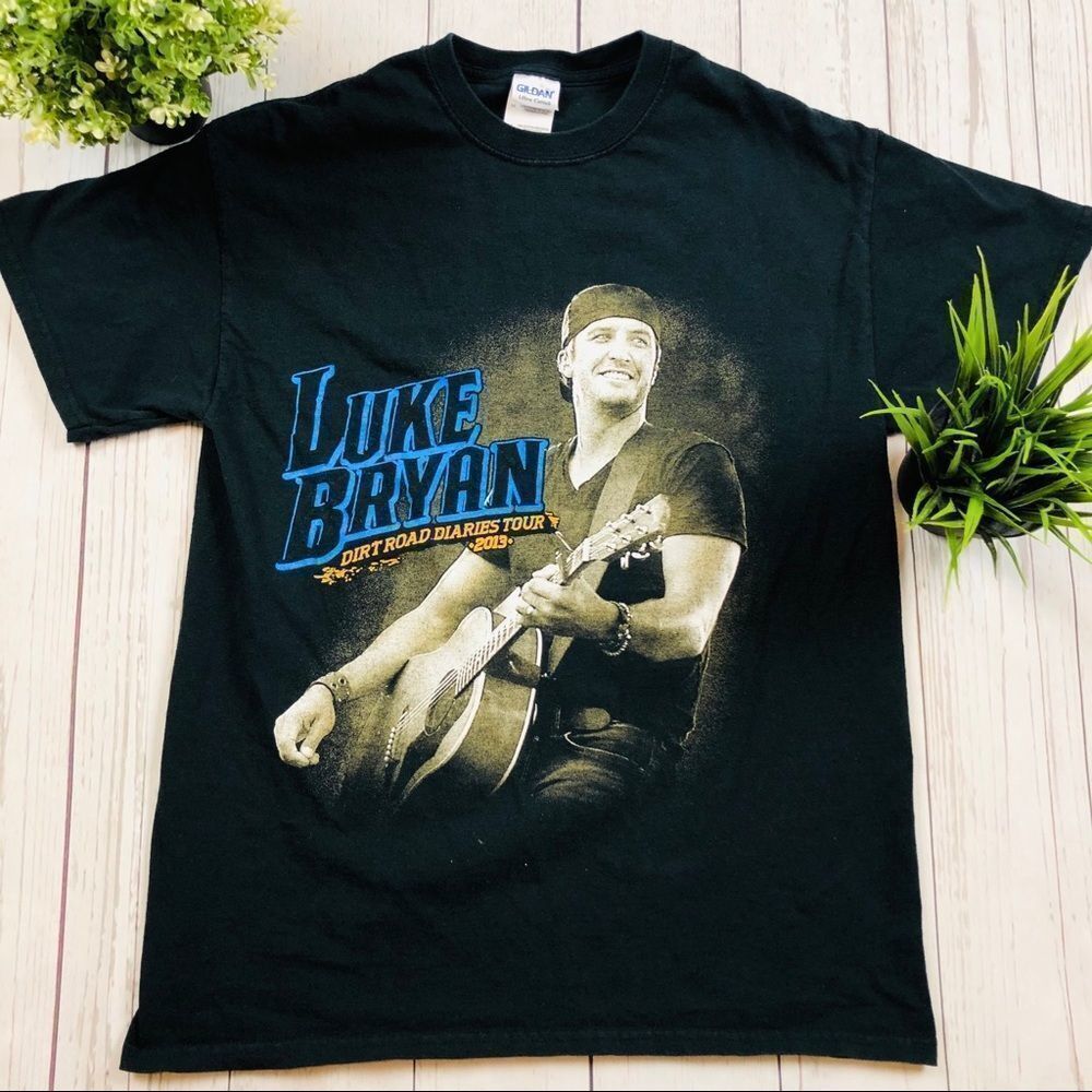 Luke Bryan Dirtroad Diaries Tour Shirt Size Medium